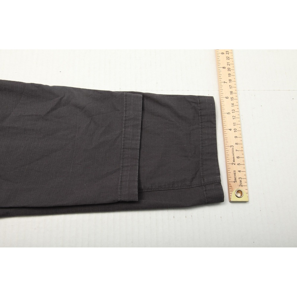 Vuori Pants Womens Medium Gray Ripstop Climber Drawstring Zip Pocket Joggers - Picture 12 of 14